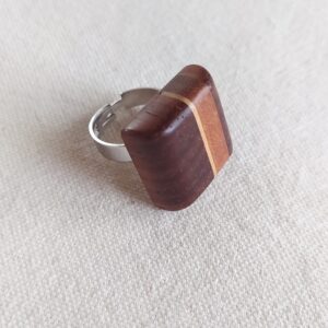Bague carrée